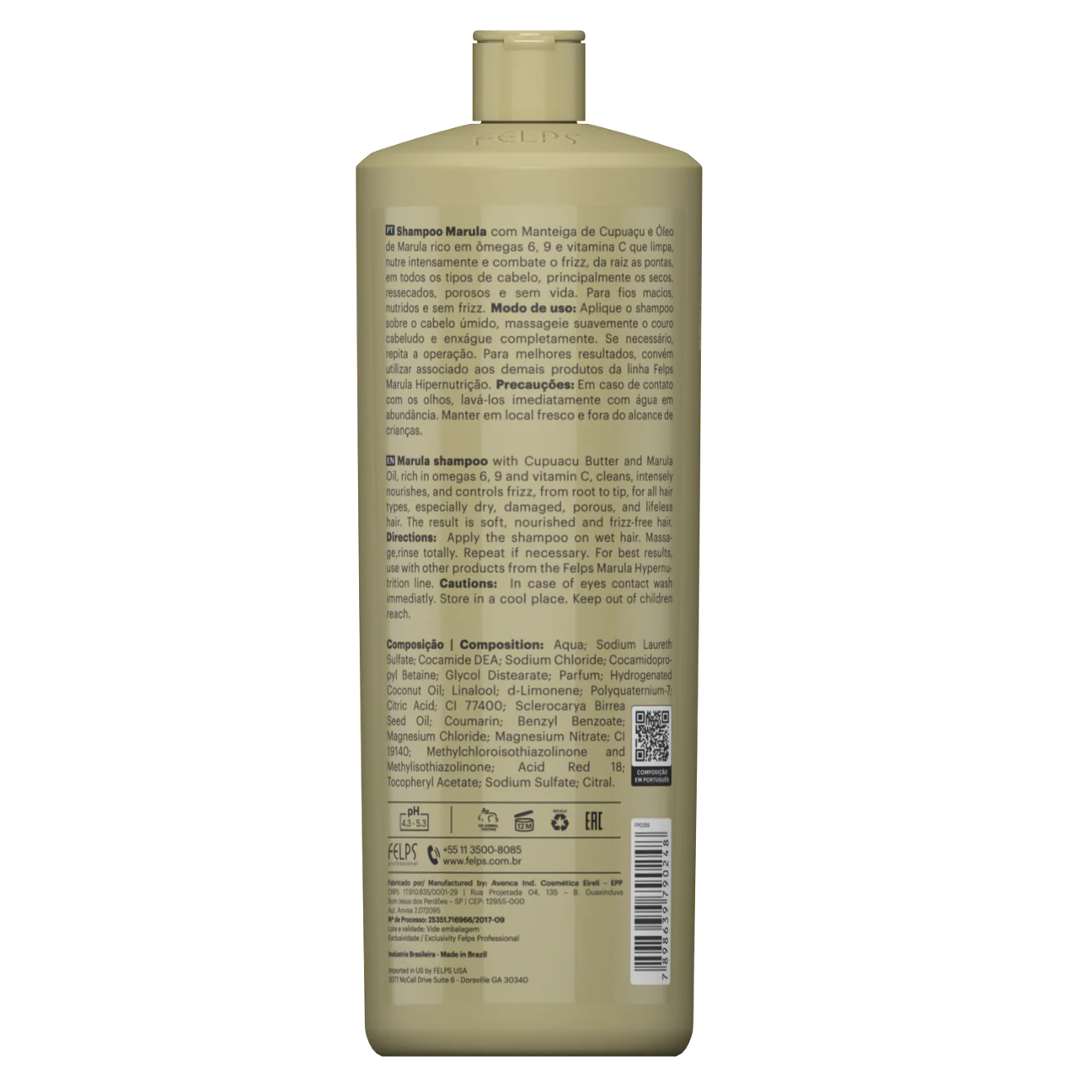 Marula Hypernutrition Shampoo 33.8FL.OZ