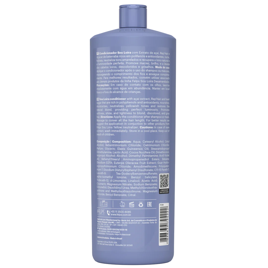 Sou Loira Conditioner 33.8FL.OZ