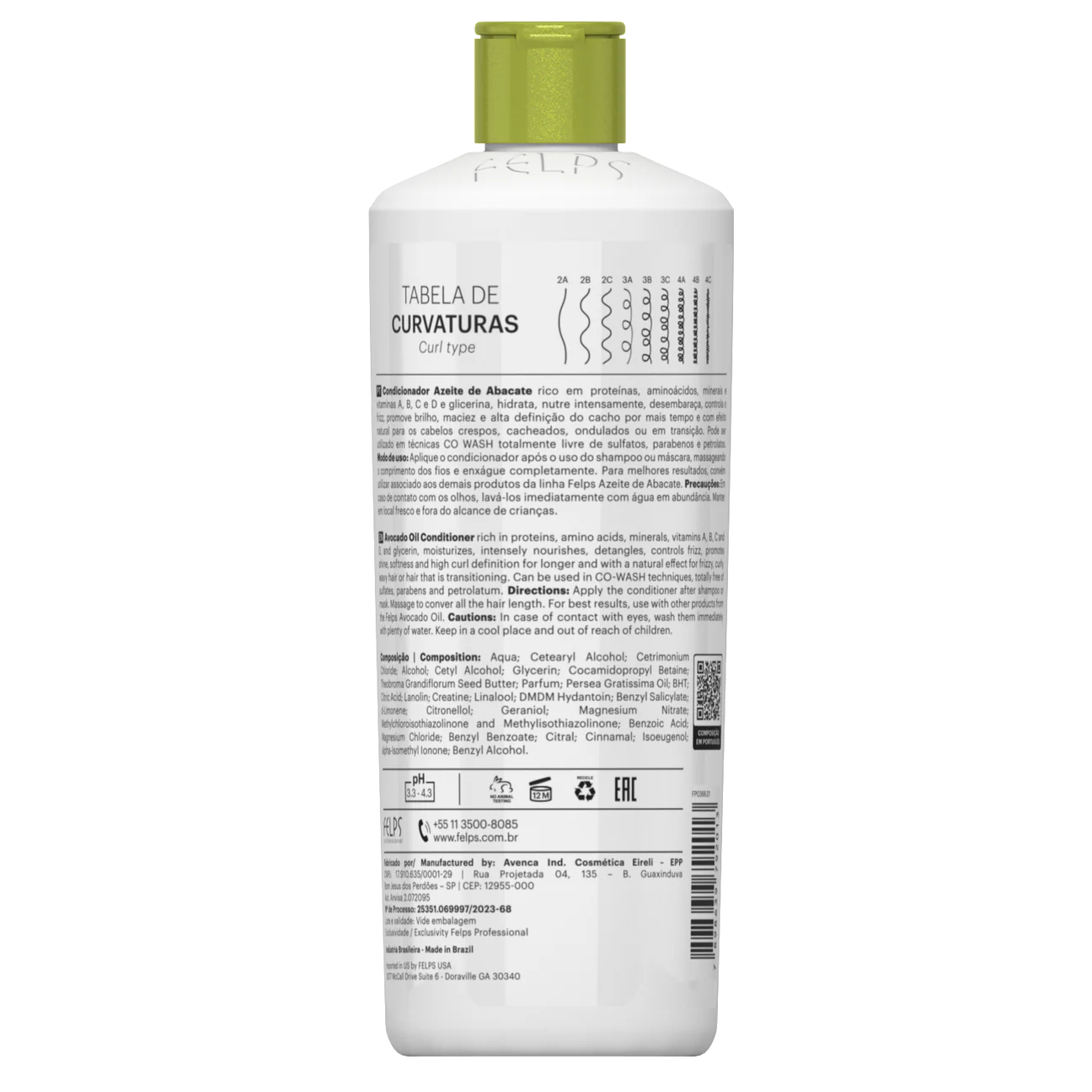 Avocado Oil Curl Conditioner